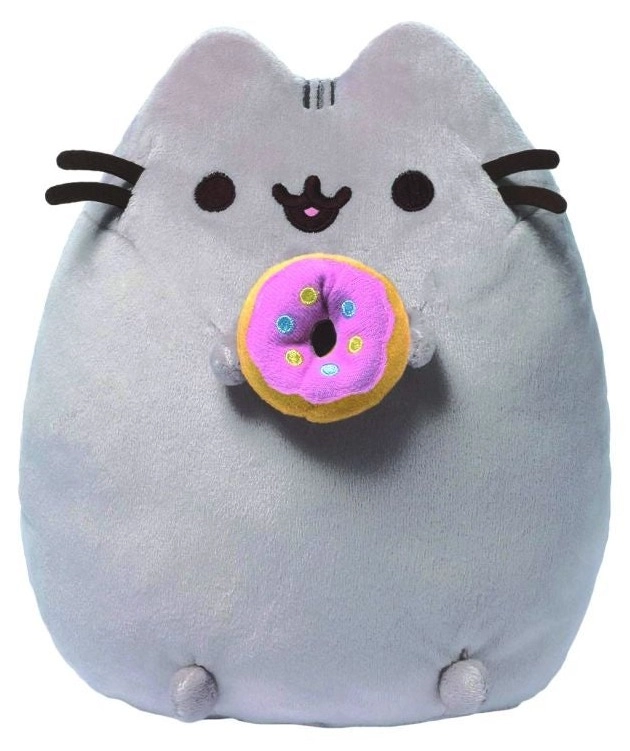 GUND Pusheen Snackables - Pusheen Donut - 24 cm