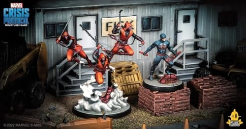 Marvel Crisis Protocol: Shadowland Daredevil & Elektra - Miniatures Game