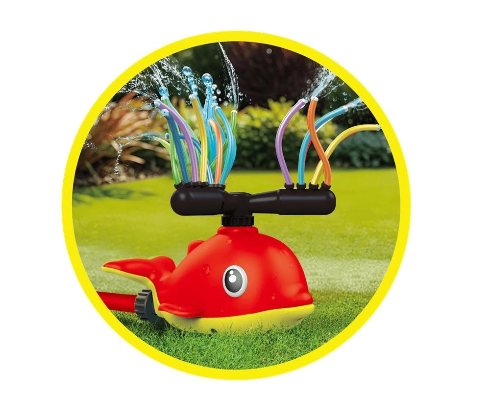 Aqua Dolphin Splash - Red 23.5 x 17.5 x 16 cm