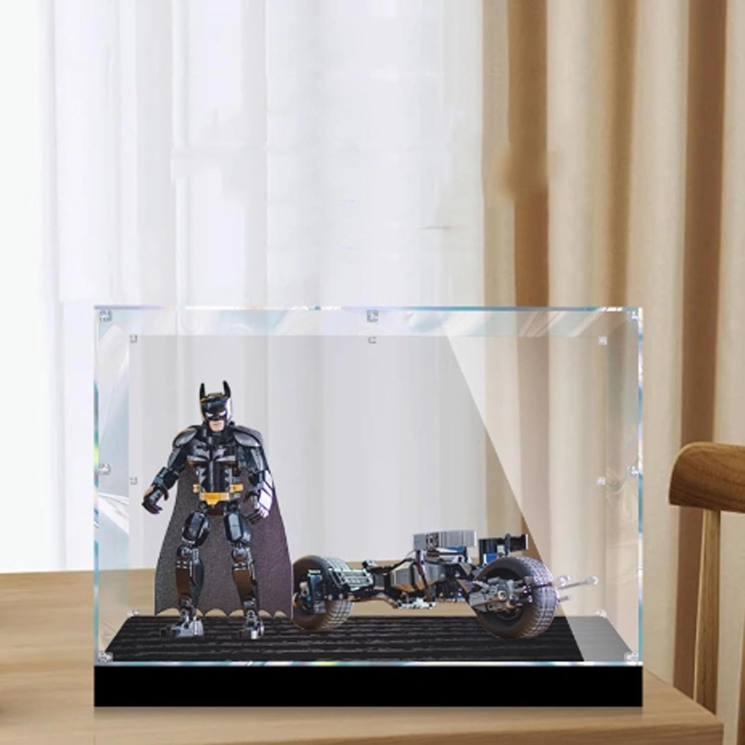 OYTOCLKU Acrylic Display Case for LEGO 76273 Chariots - 3mm thickness