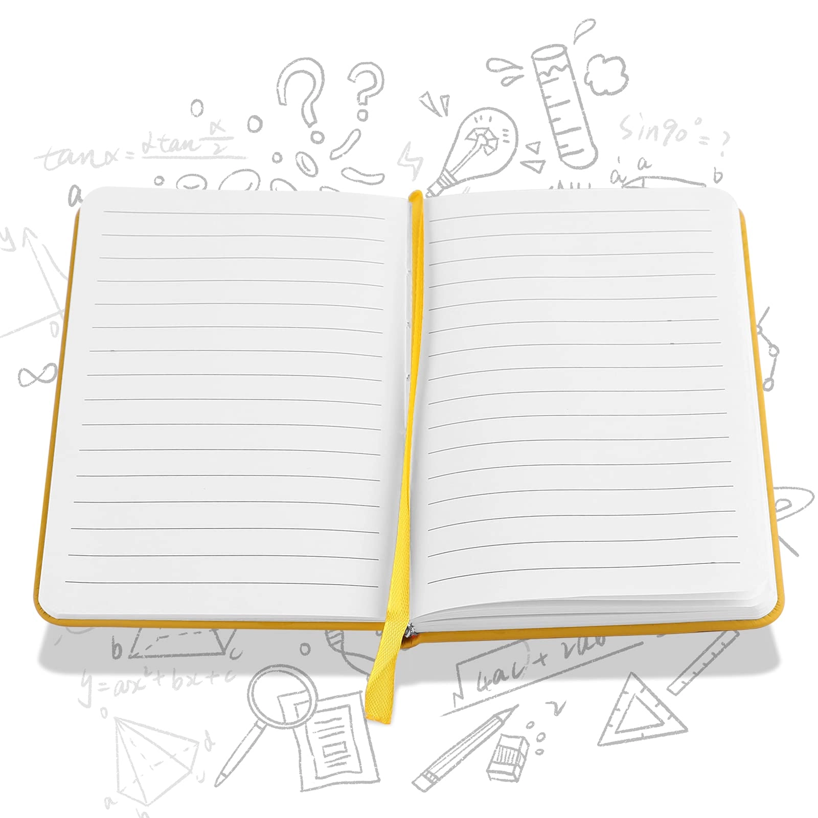 A6 Notebooks A6 Hardcover - Lined 80 Sheets