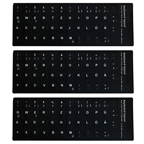 German Keyboard Sticker
