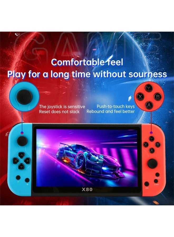 X80 - 7” HD 10,000+ Built-in Retro Games