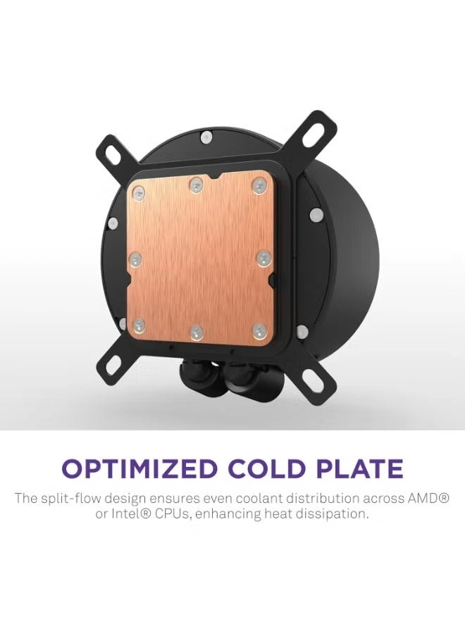 Kraken 240 - 2 fan(s) 120 millimeter