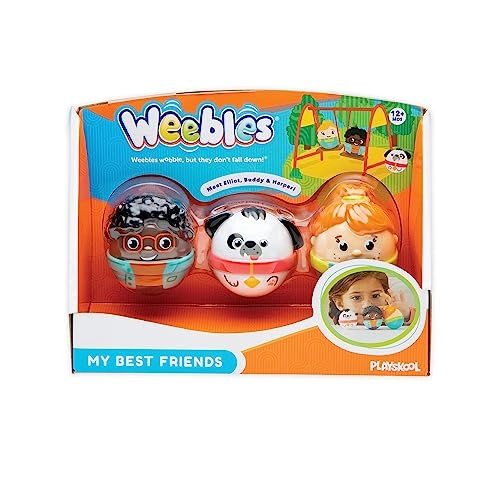 Weebles My Best Friends - 12 months and up 3 pieces