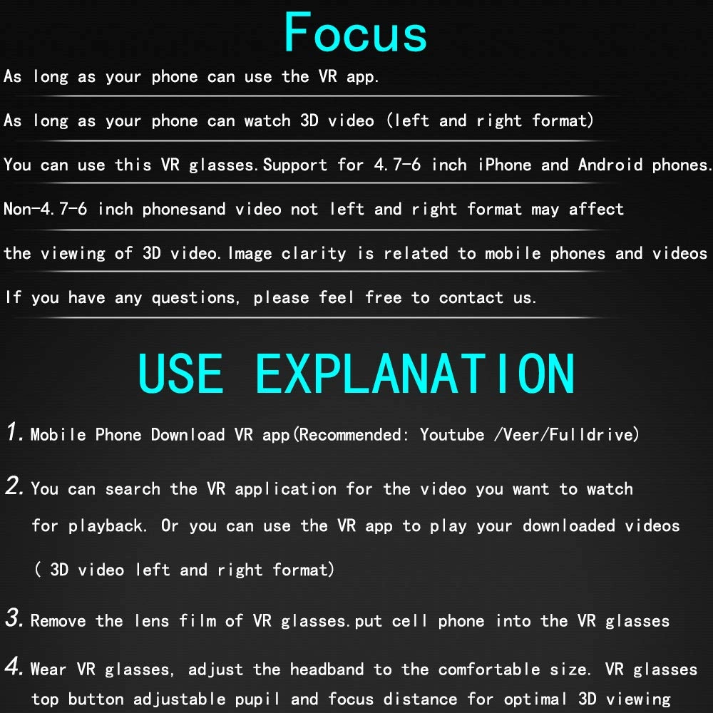 vr Headset - 720-1080P