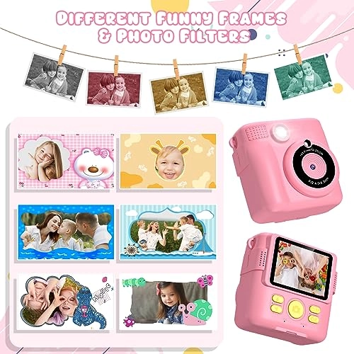 Instant Camera for Kids - 2.4 Inch 1080P 32GB