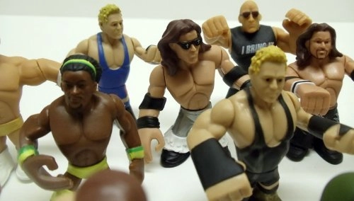 Rumblers Wrestling Figures (1) 15 pcs