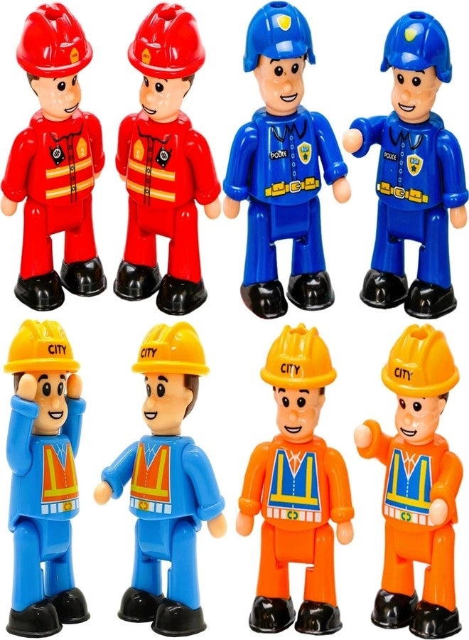 Bendable Play People Figures 8 pcs