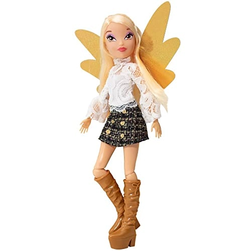 Stella Magic Reveal Doll - 23.0 cm plastic Interchangeable Wings Ages 4+