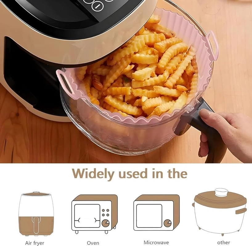 Air Fryer Liners - Silicone Pack of 2