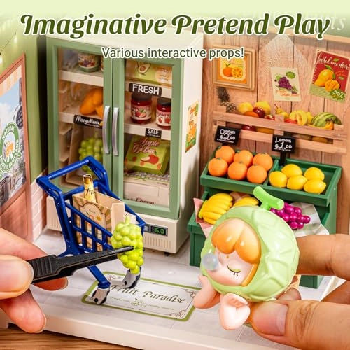 DIY Miniature House Kit - DAILY INSPIRATION CAFE 1:24