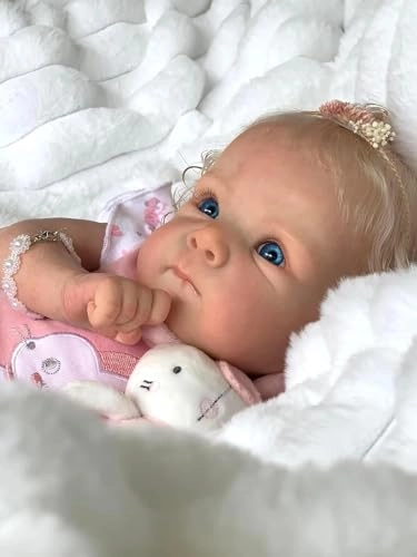 Bettie Reborn Baby Doll - 18 Inch Vinyl Girl Ages 3+