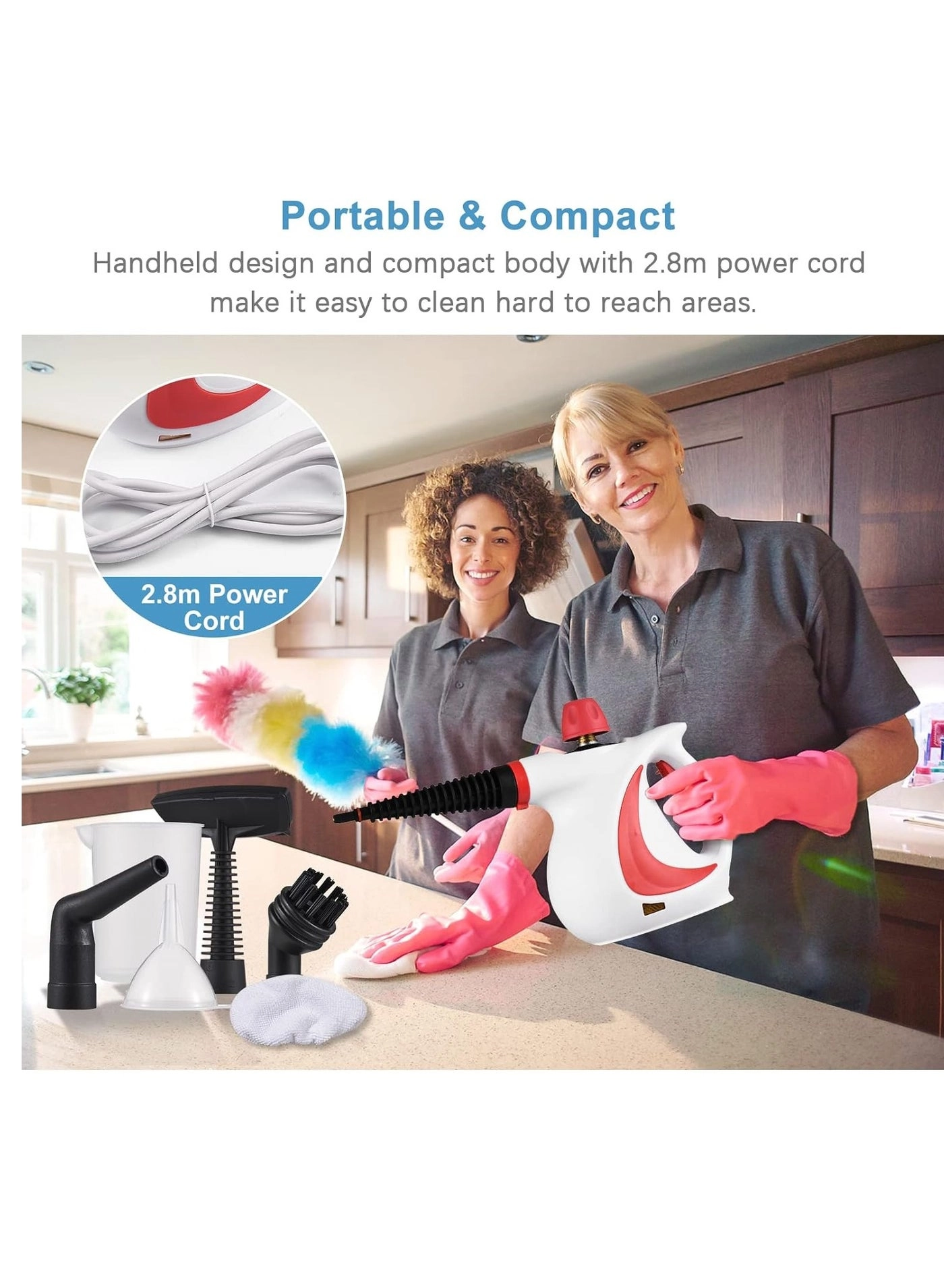 Handheld Steam Cleaner - 3.0bar 350ml