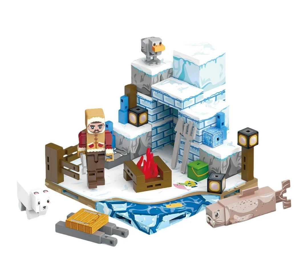 Park Building Blocks - Mini Bricks Plastic