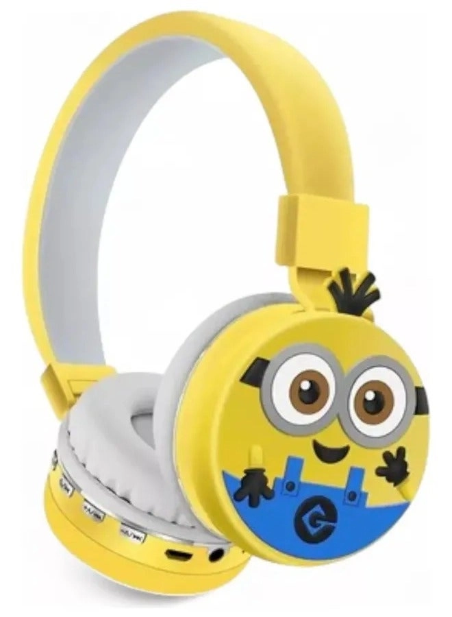 Minions Cartoon Kids Wireless Headphone