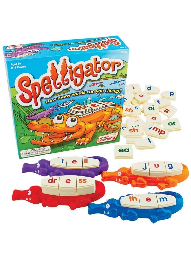 Spelligator Word Building Game - 5-9 75 pieces