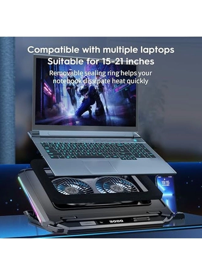 Gaming Laptop Cooling Pad - dual 14" to 17.3"