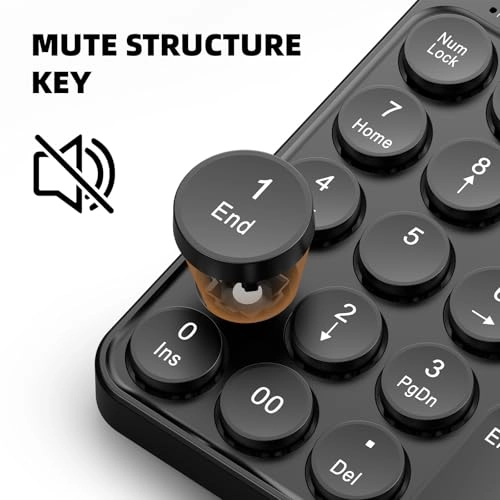USB Numpad - 23-Key Black