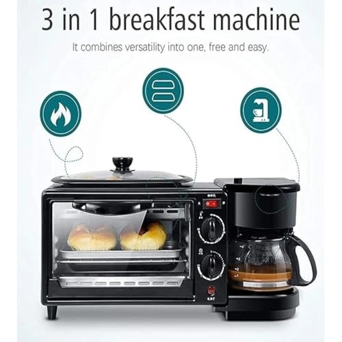 Espresso Machine + Turkish Coffee Maker + Coffee Grinder - BT-CG207 + 3in1 Breakfast Maker