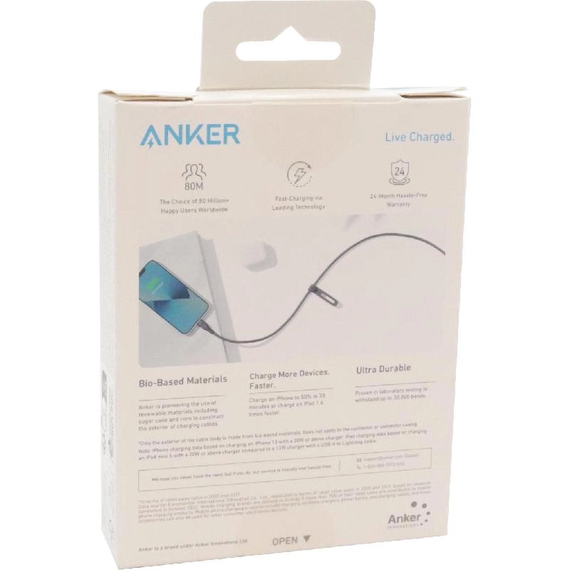 542 Cable USB-C to Lightning 1.83m