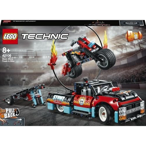 Technic Stunt Show Truck and Bike (42106)