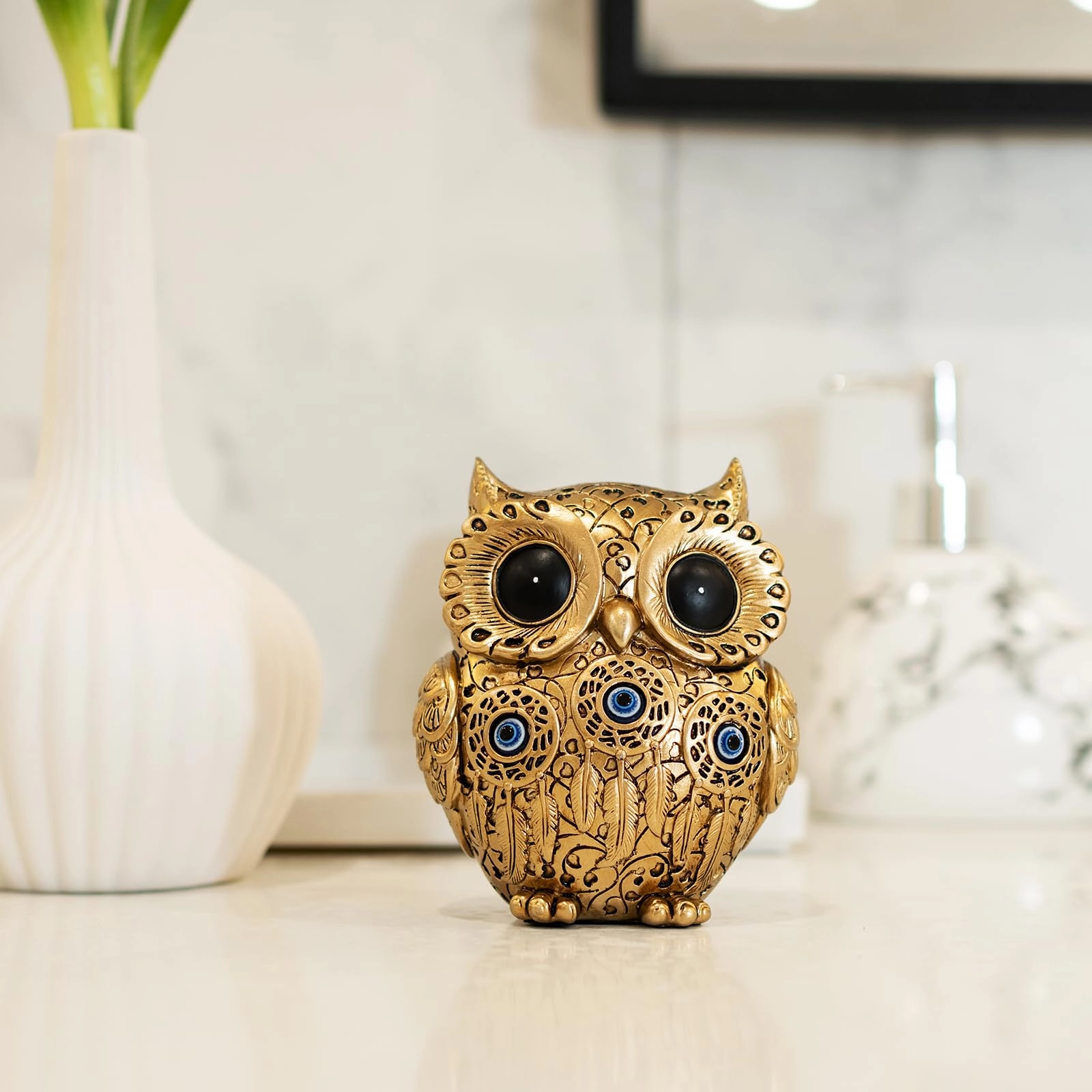 Owl Statue - Resin