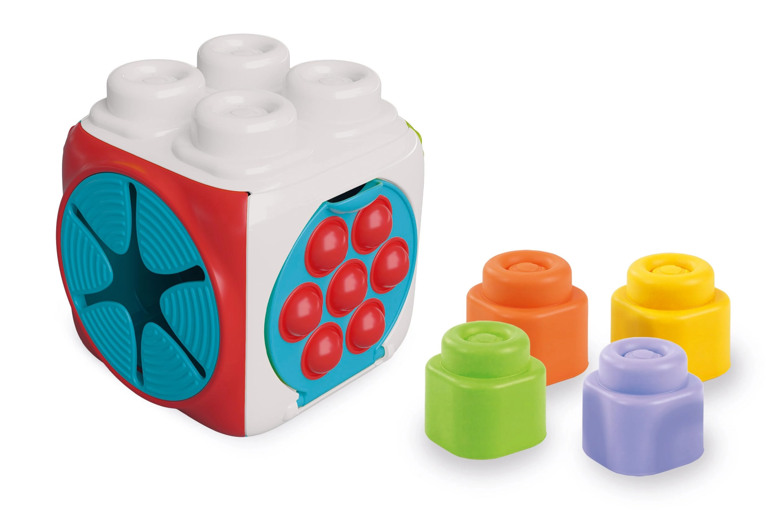 Clementoni Clemmy Sensory Cube - 6m+ 4 pieces
