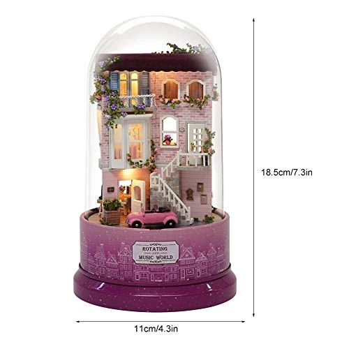 DIY Dollhouse - Built-in Battery Dust Proof Cover
