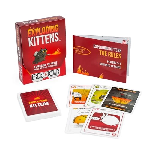 Exploding Kittens: Grab & Game - Card Game