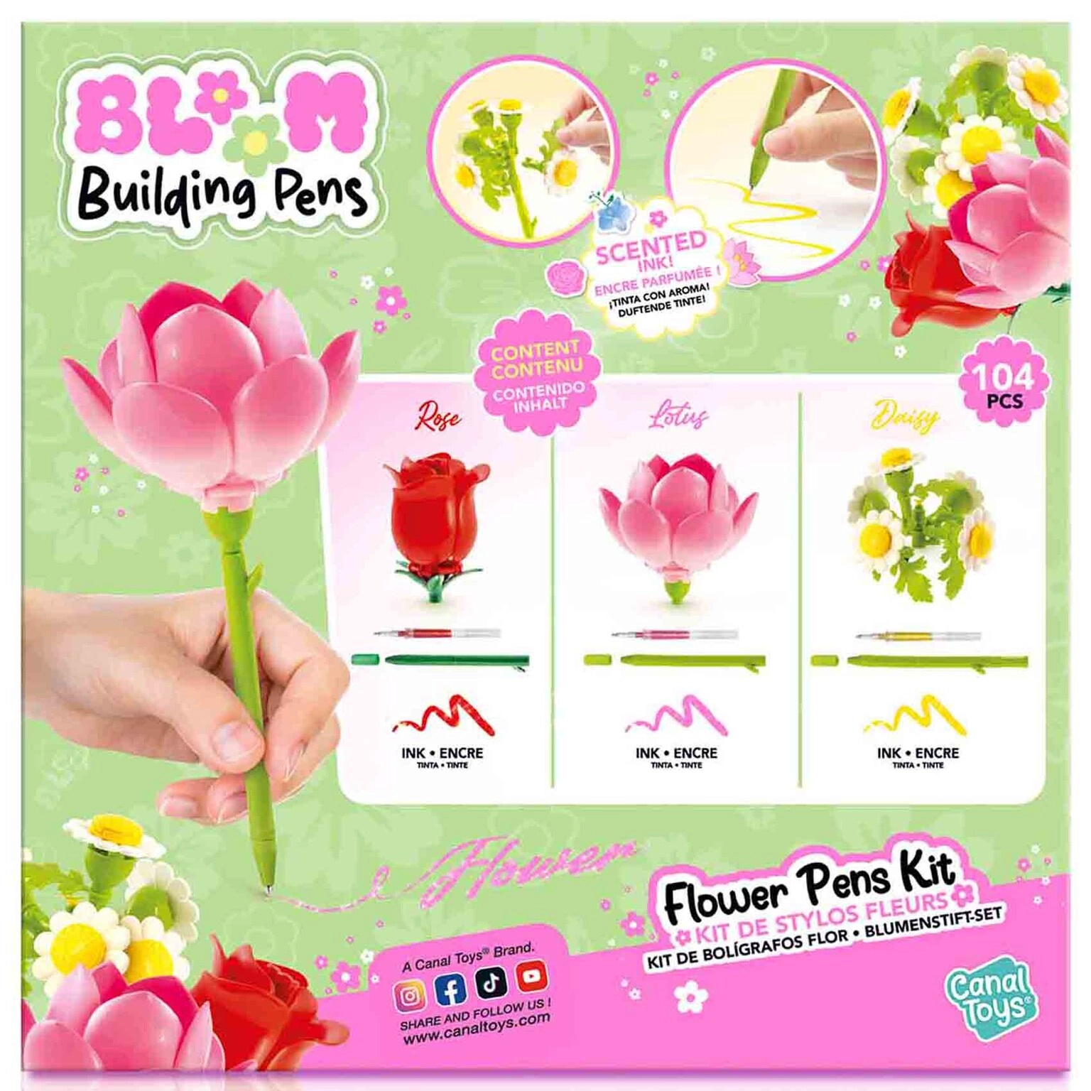 Bloom Building Pens - 100+ pieces