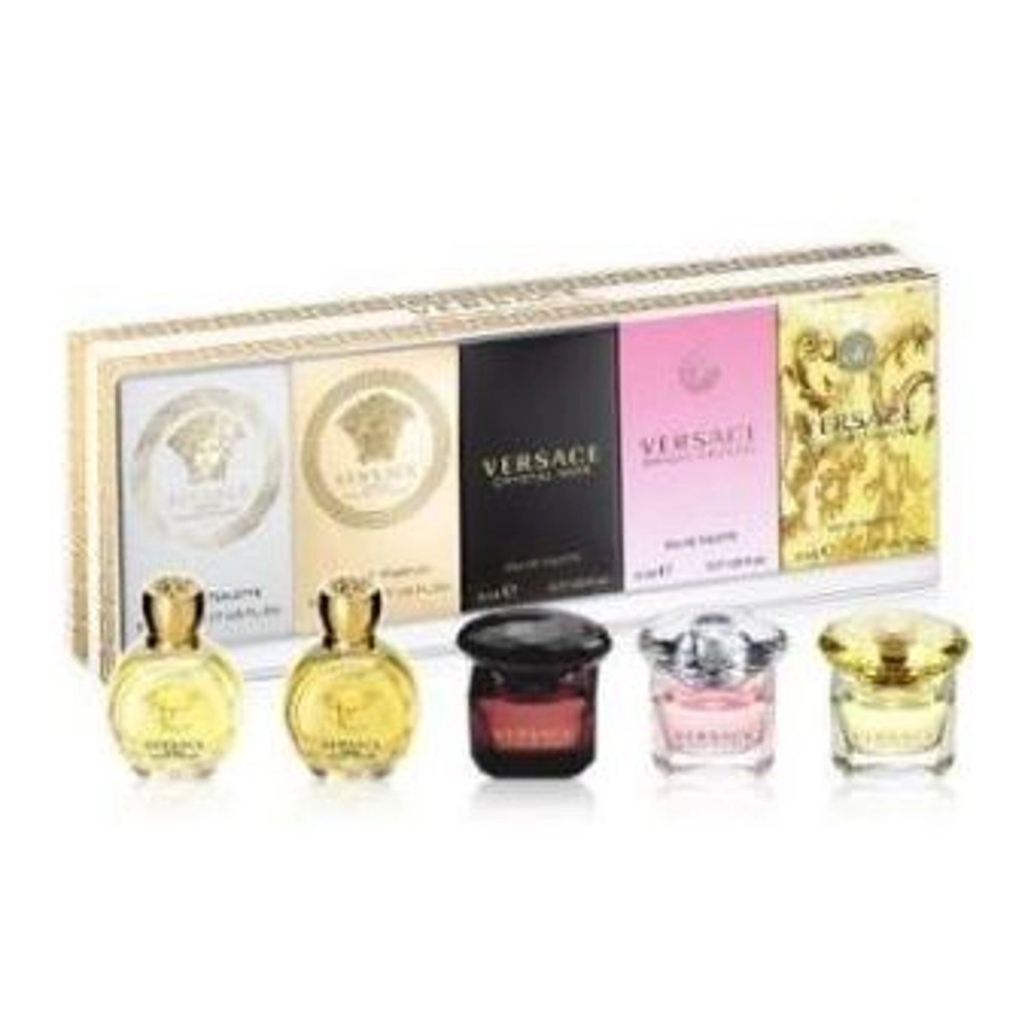 Versace Yellow Diamond + Bright Crystal + Crystal Noir + Eros - Gift Sets