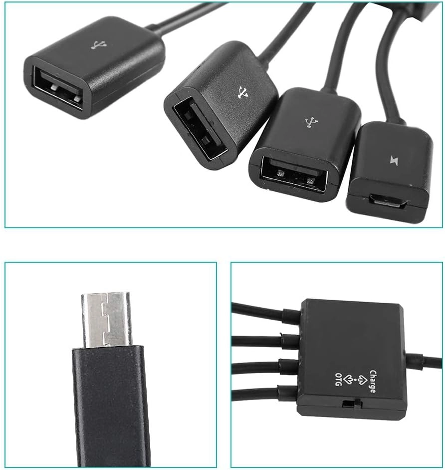 Usb HUB Adaptor - USB 3.0 Micro USB OTG