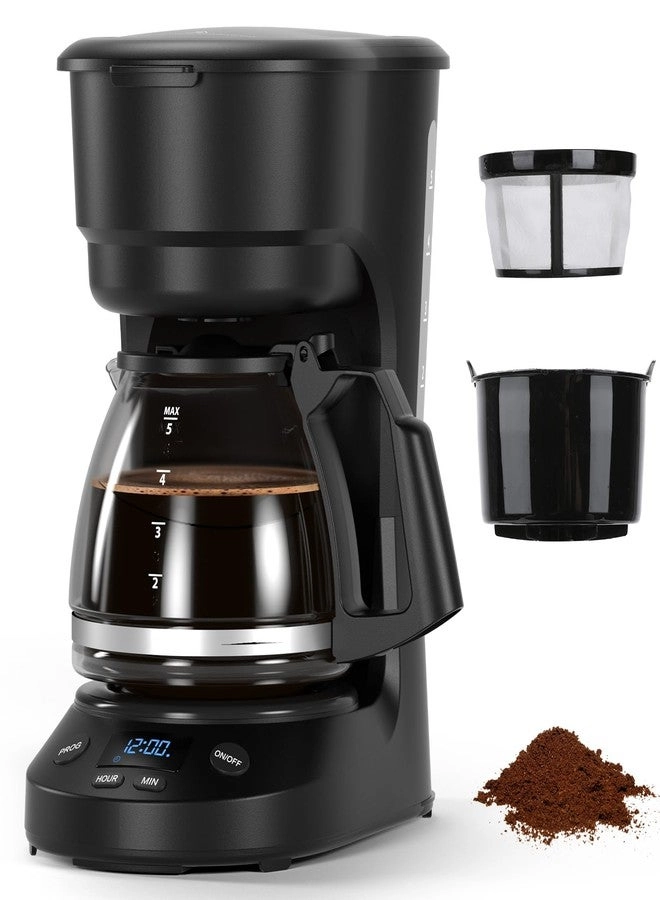 COWSAR Coffee Maker - 5 Cup Programmable Auto Shut-Off
