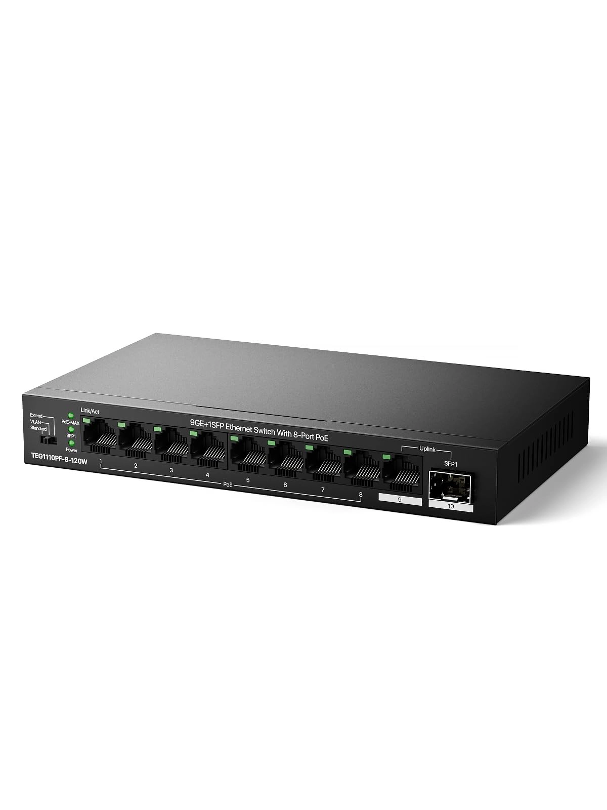 Tenda TEG1110PF-8-102W 10-ports