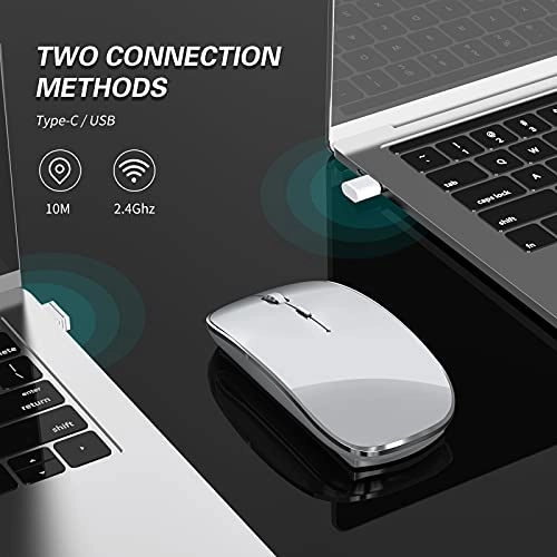 Wireless Mouse - USB + TypeC