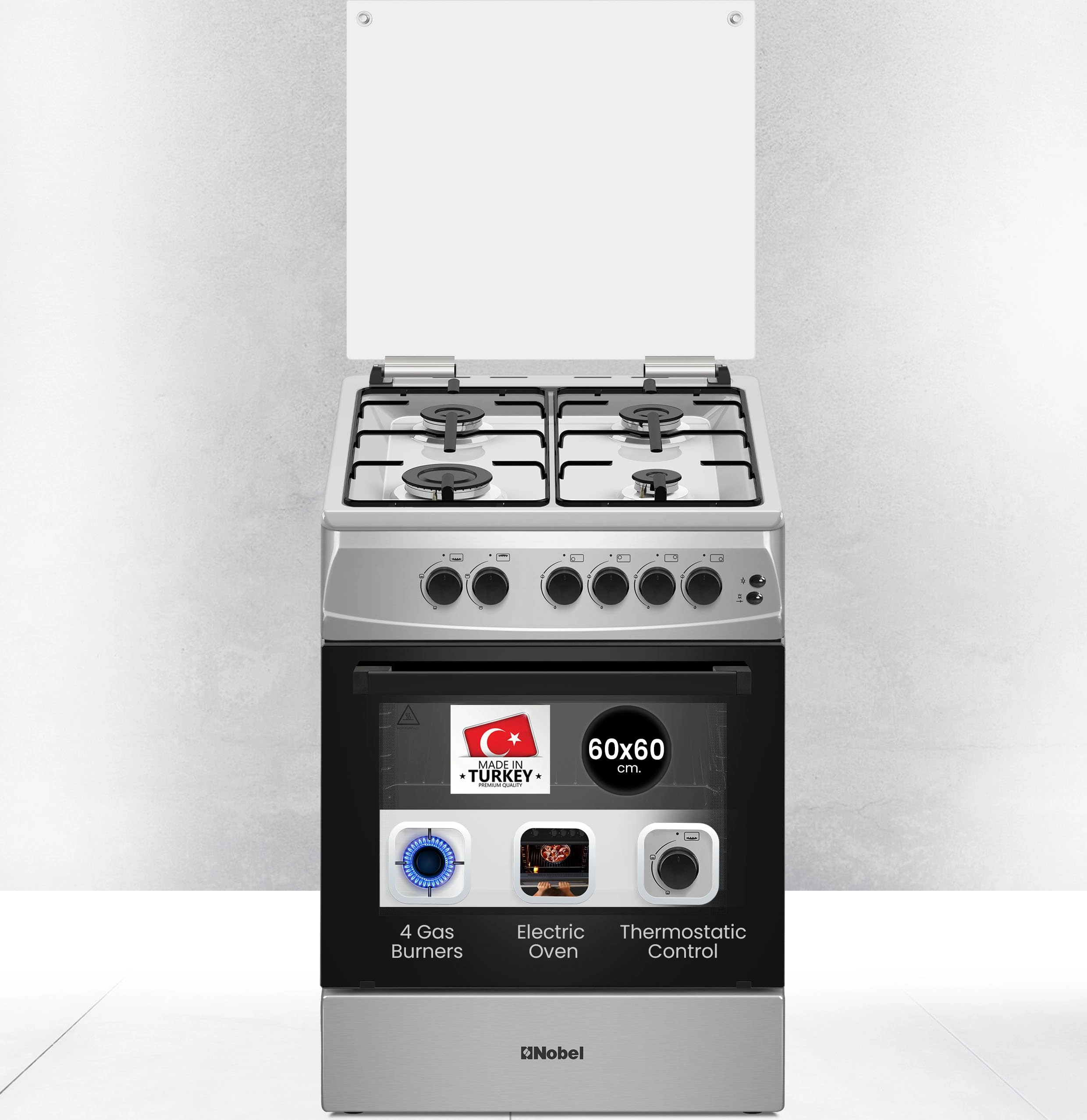 Nobel NGC6611I GAS Cooker