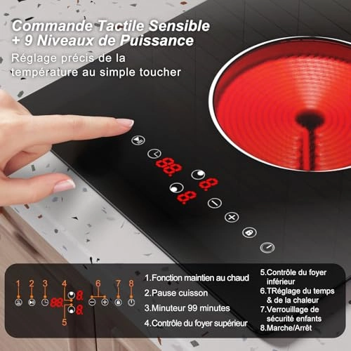 Electric Kitchen Plate Ceramic hob