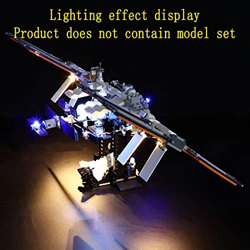 Light Set for LEGO International Raumstation 21321 - Plastic 1 4.5-5V