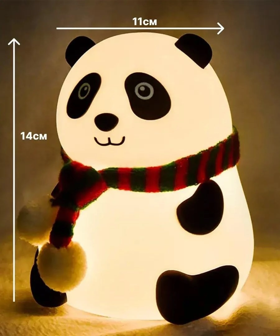 Panda Night Light - USB Powered Multicolor