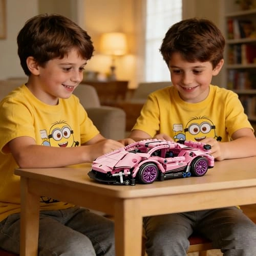 Technic Super Sports Cars - 1:20 Pink