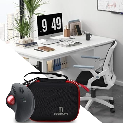 Hard Travel Case for Logitech Ergo M570 M575 / Nulea Wireless Trackball Mouse - USB