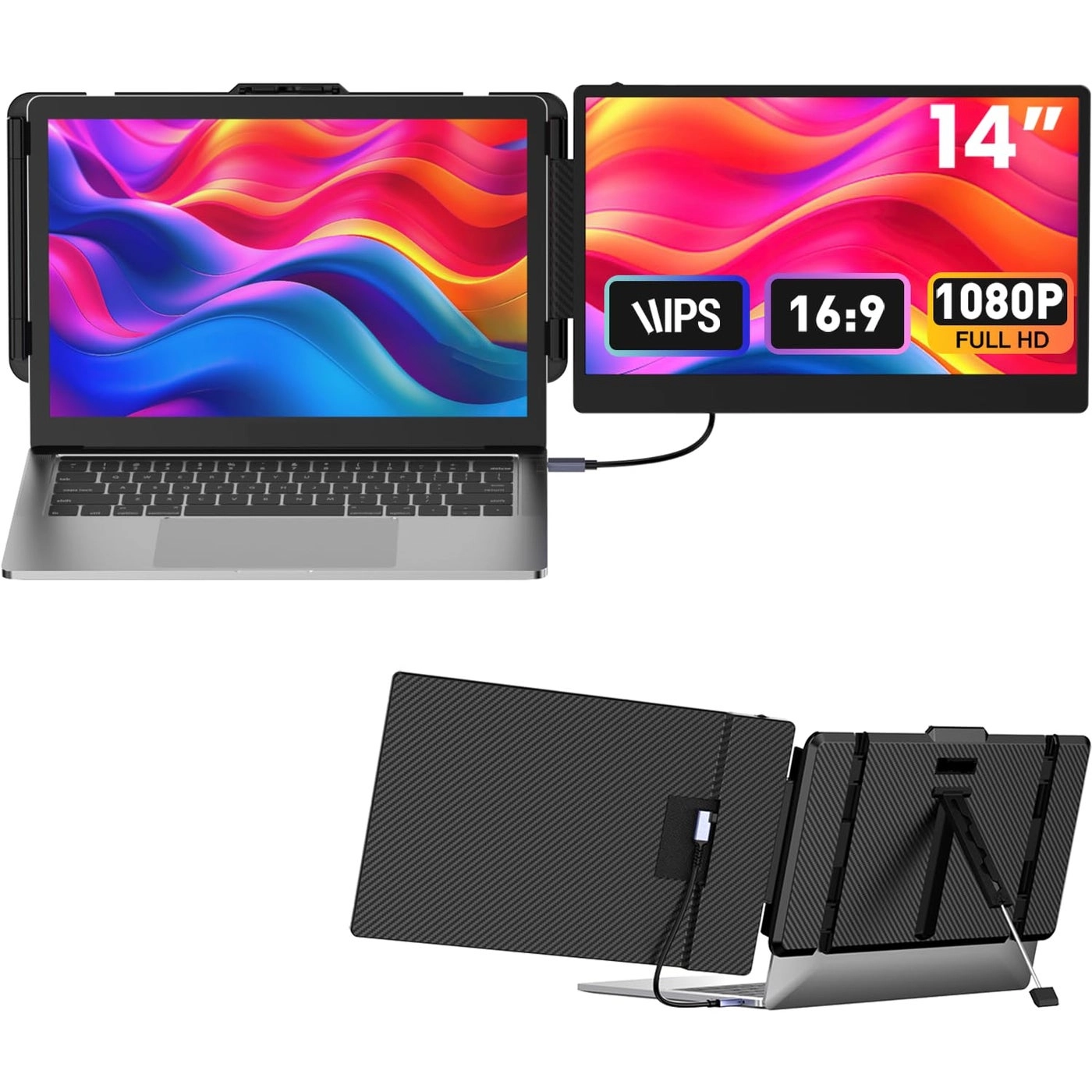 Laptop Screen Extender - S1 14 Inches 1920x1080