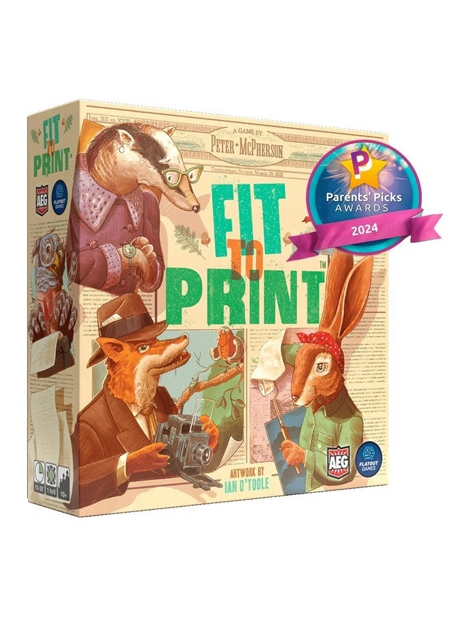 AEG Games Fit to Print: Build your Newspaper!