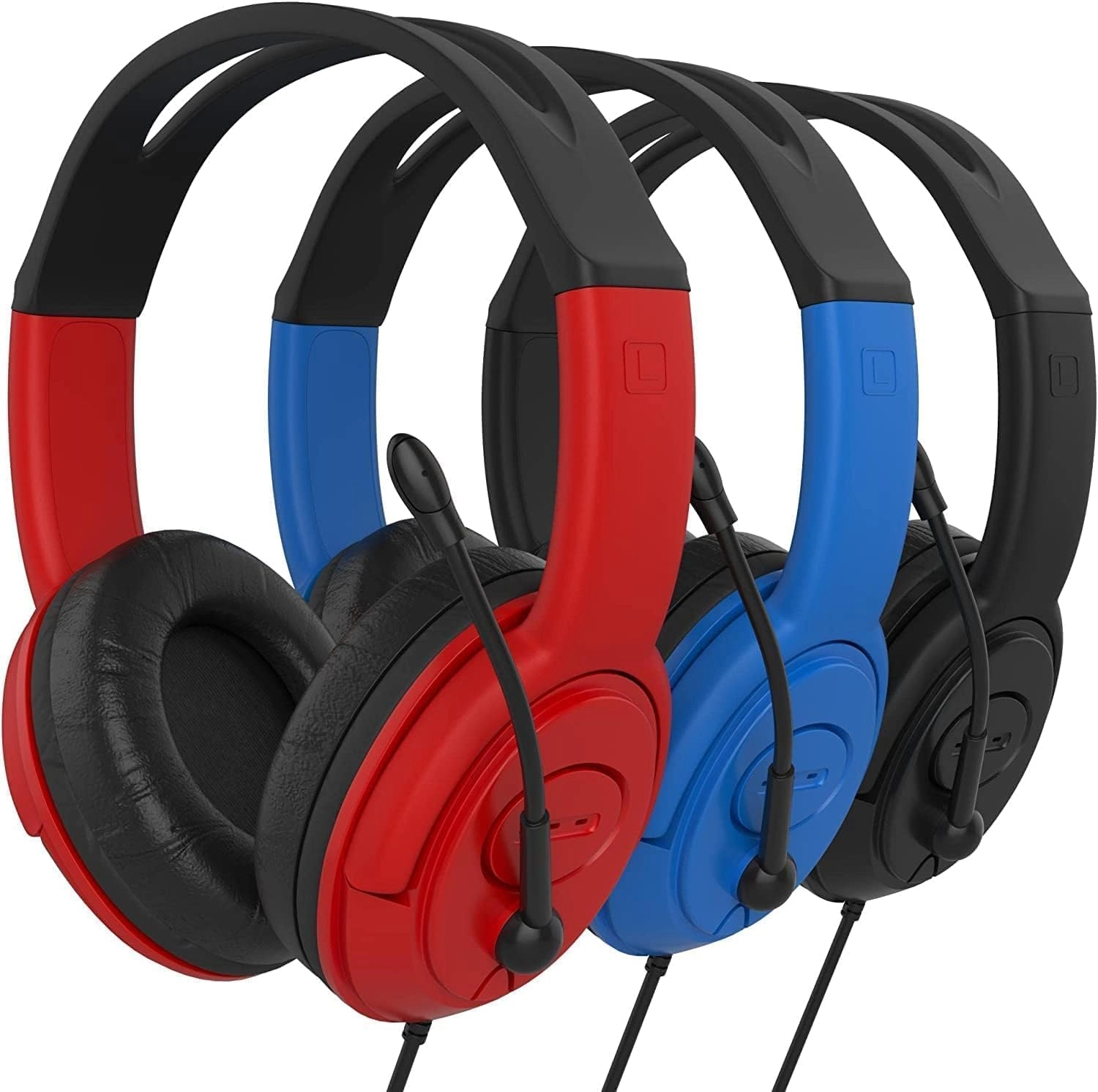Maeline Over-Ear Headphones for Kids Wired Headphone Pack