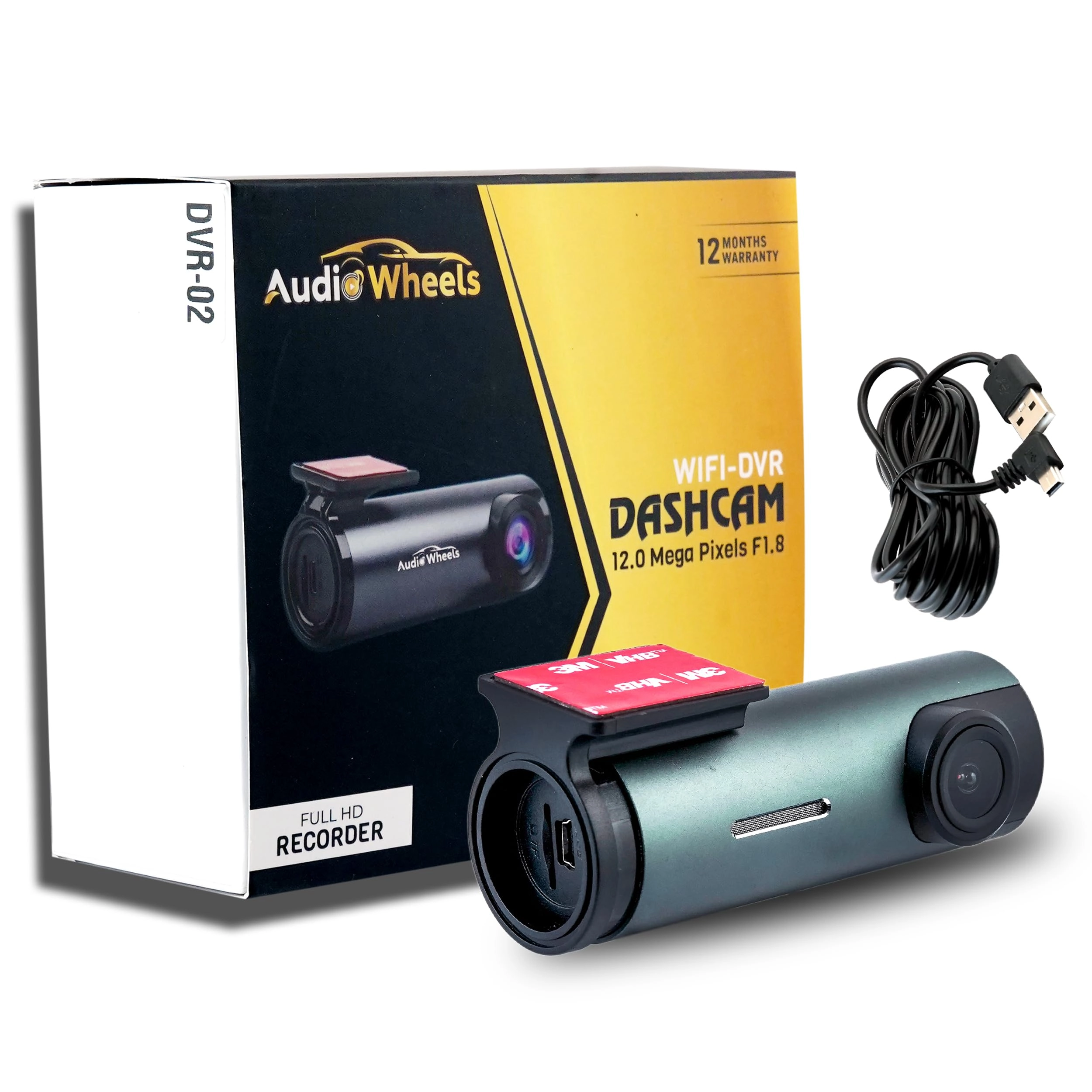 Audio Wheels, Bawana Industrial area,Sec-3, Plot/No-261, New Delhi-110039 DVR-03 - 1080p 30FPS