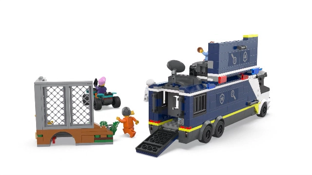 City Police Mobile Crime Lab Truck (60418)