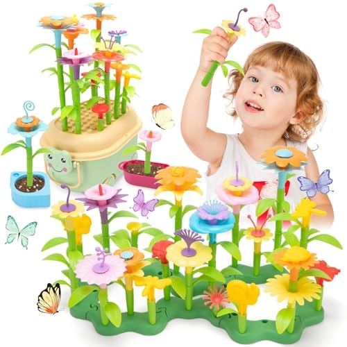 Flower Garden Toy - 36 months - 8 years 98 pieces