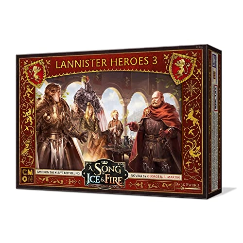 A Song of Ice and Fire Tabletop Miniatures Game: Lannister Heroes III Box Set