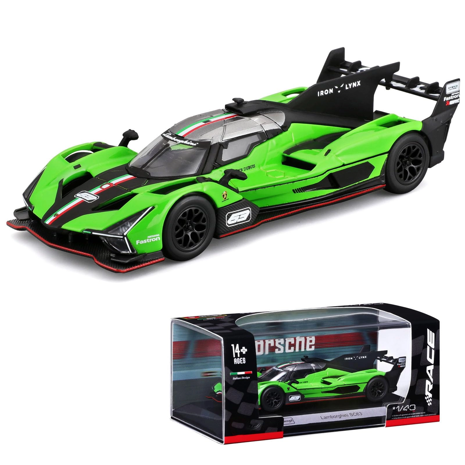 Xiangtat Lamborghini SC63 - 1:43 Diecast